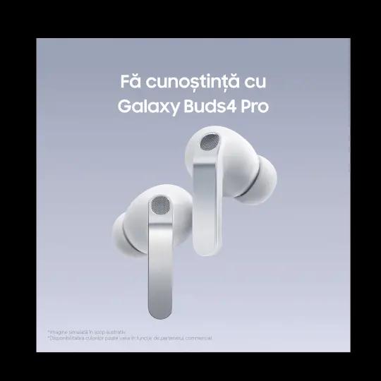 Samsung Galaxy Buds4 Pro White - Comandă acum! | Vodafone