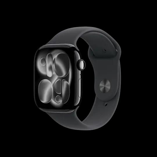 Apple Watch Series 11 GPS Cellular 46mm Black Aluminium si Jet