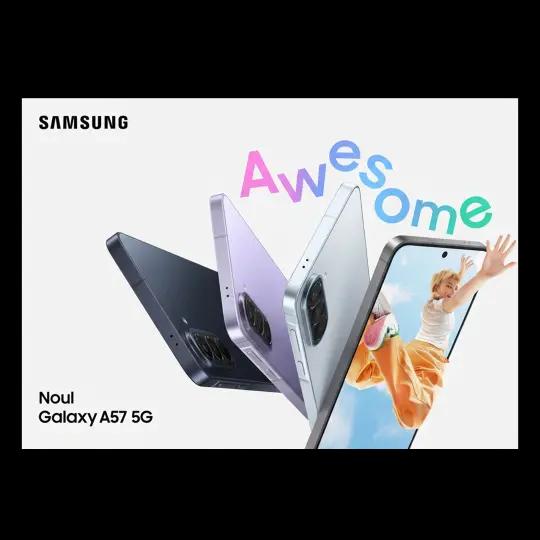 Samsung Galaxy A57 DS 5G 128GB Awesome Lilac - Comandă acum