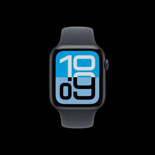 Apple Watch SE 3 GPS Cellular 44mm Midnight si Midnight Sport Band