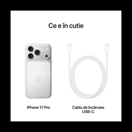 Apple iPhone 17 Pro 256GB 5G Silver 12GB - Comandă acum! | Vodafone