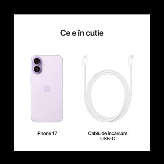 Apple iPhone 17 256GB 5G Lavender 8GB - Comandă acum! | Vodafone