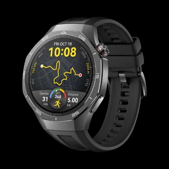 Huawei Watch GT 5 Pro 46mm si curea Fluoroelastomer Black