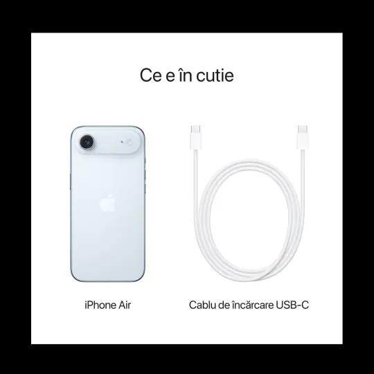 Apple iPhone Air 256GB 5G Sky Blue 12GB - Comandă acum! | Vodafone