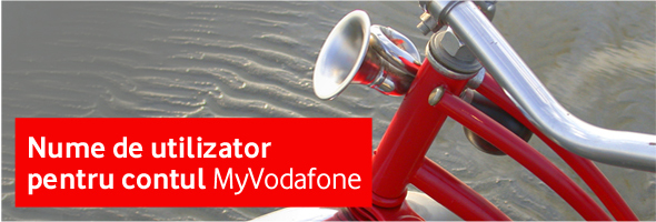 Nume de utilizator pentru contul MyVodafone