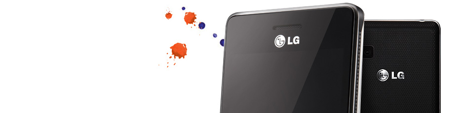 LG T385 Negru